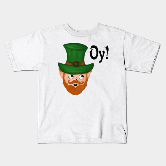 St.Patrick 's Day gnome print Kids T-Shirt by annaprint